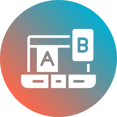 seo modern simgesinin vektör illüstrasyonu