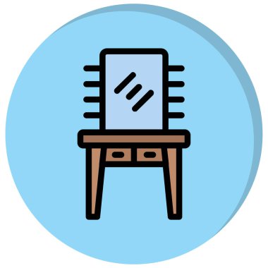 sandalye simgesi çizimi