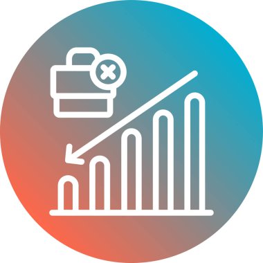 İş grafiği vektör illüstrasyonu