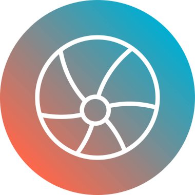 Güzel tekerlek simgesi