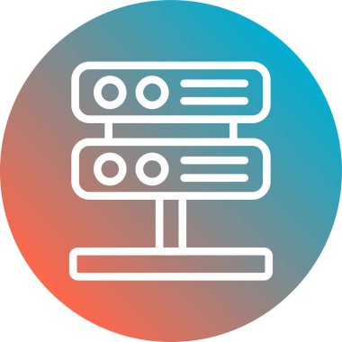 Bir b simgesinin vektör illüstrasyonu