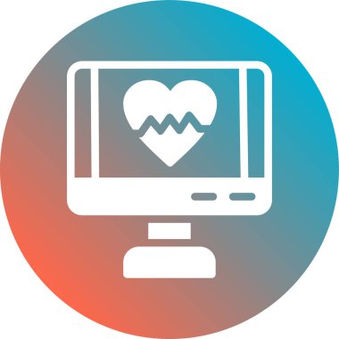 Modern simgenin vektör illüstrasyonu