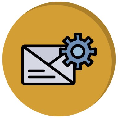 e- posta simgesi vektör illüstrasyonu