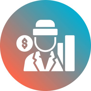 iş simgesi vektör illüstrasyonu