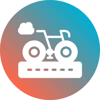 motor simgesi vektör illüstrasyonu