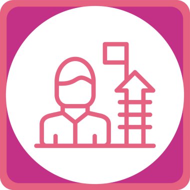 Bir kadın ve erkeğin vektör çizimi