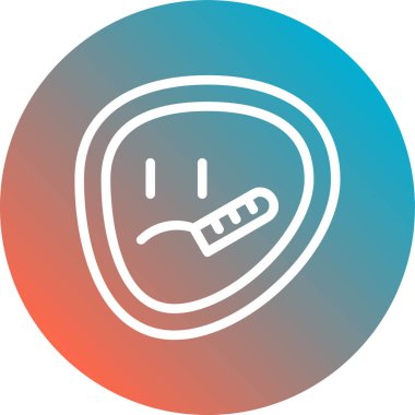 Modern simgenin vektör illüstrasyonu