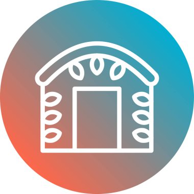 Modern eğitim ikonunun vektör illüstrasyonu