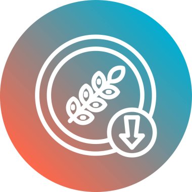 Modern simgenin vektör illüstrasyonu