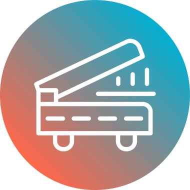 Alışveriş arabası simgesinin vektör çizimi