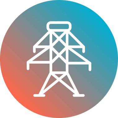 Bir insan simgesinin vektör illüstrasyonu