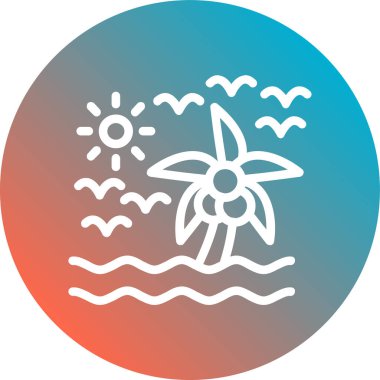 Güneş Simgesi Vektör illüstrasyonu