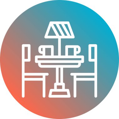 Vektör illüstrasyonu, simge ögesi arkaplanı