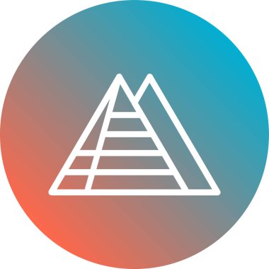 Modern simgenin vektör illüstrasyonu