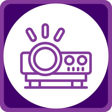 Modern simgenin vektör illüstrasyonu