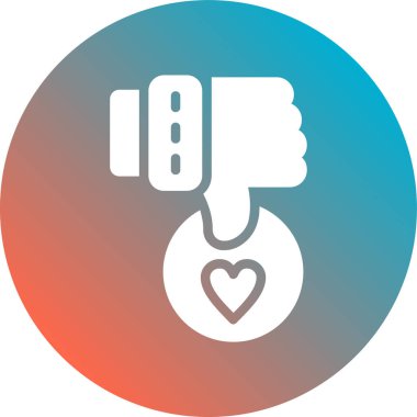 finger icon, vector illustration