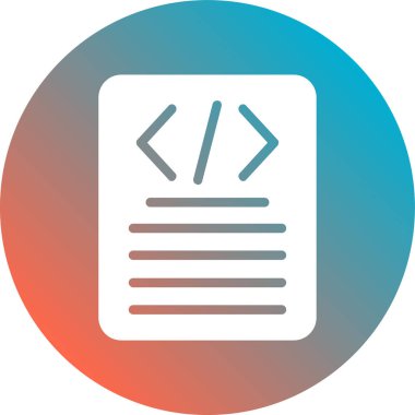 Web kodlama vektör çizgisi simgesi