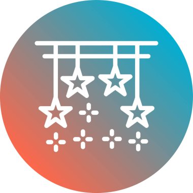 Modern simgenin vektör illüstrasyonu