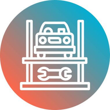 seo modern simgesinin vektör illüstrasyonu