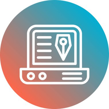 Konum simgesinin vektör illüstrasyonu