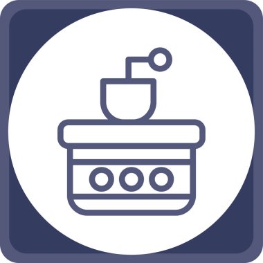 Gıda simgesinin vektör illüstrasyonu