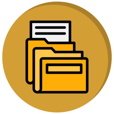 doküman dosya dizini simgesi - taslak biçimi