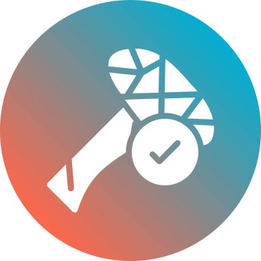 Saat simgesi vektör illüstrasyonu