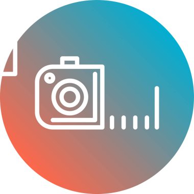 resim simgesi soyut arkaplanda izole edildi