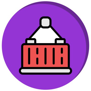 inşaat web simgesi vektör illüstrasyonu oluşturuluyor