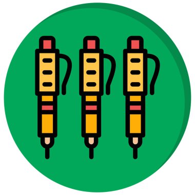 kablo kablo ikonu vektör illüstrasyonu