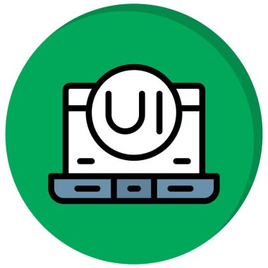 Benzin istasyonu. Web simgesi