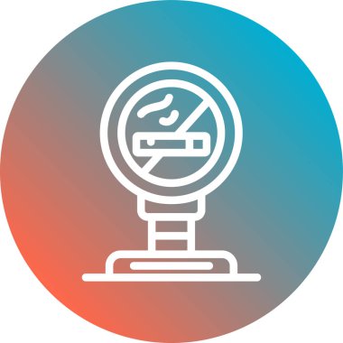 sigara ikonu vektör illüstrasyonu