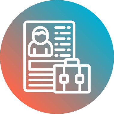 Dosya simgesinin vektör illüstrasyonu