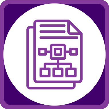 Modern b dosyasının vektör illüstrasyonu dosya simgesinden yoksun