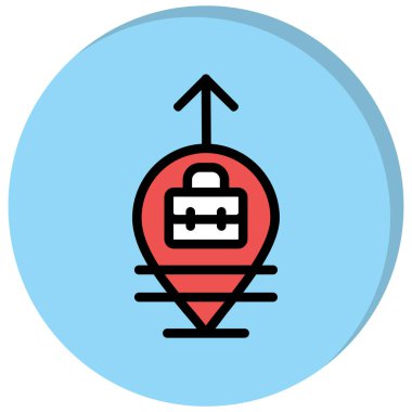 Bir noel simgesinin vektör illüstrasyonu