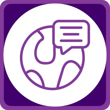 Top. Web simgesi basit illüstrasyon