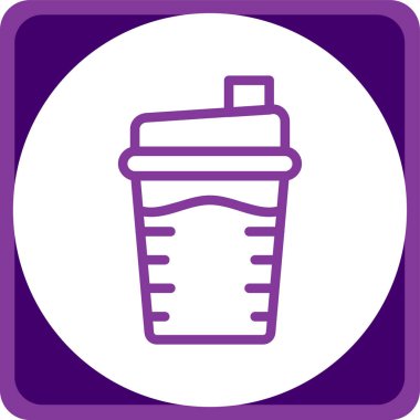 kahve simgesi, vektör illüstrasyonu