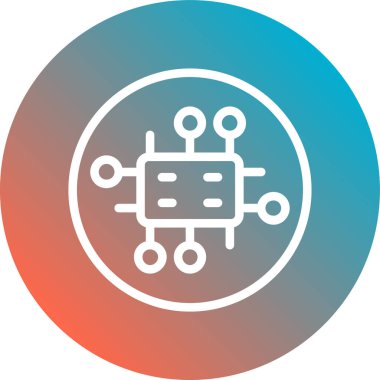 seo modern simgesinin vektör illüstrasyonu