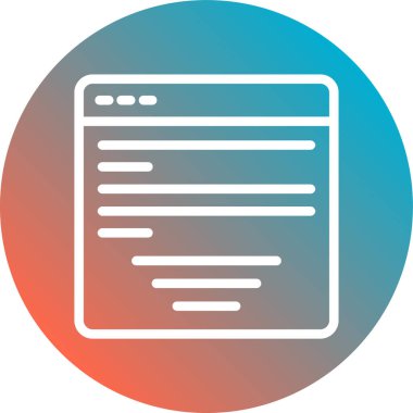 belge simgesi vektör illüstrasyonu