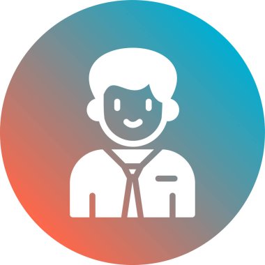 Erkek doktor vektör simgesi