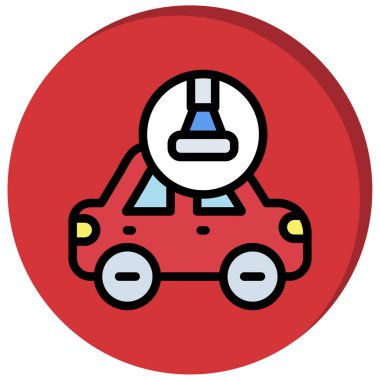 araba tekeri vektör simgesi