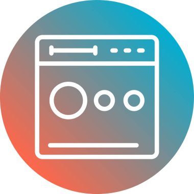 Kişisel ve finans simgesi renkli tasarımın çizimi