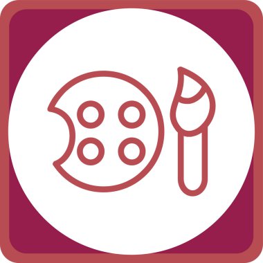 Gıda simgesinin vektör illüstrasyonu