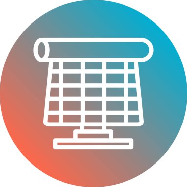 Alışveriş. Web simgesi basit illüstrasyon