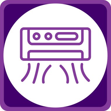 Klima vektör simgesi