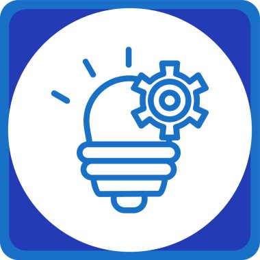 Ampul Simgesi, Vektör illüstrasyonu