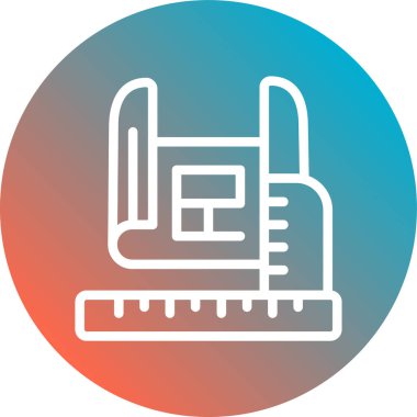 Yapı simgesinin vektör illüstrasyonu