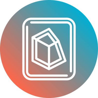 Modern simgenin vektör illüstrasyonu