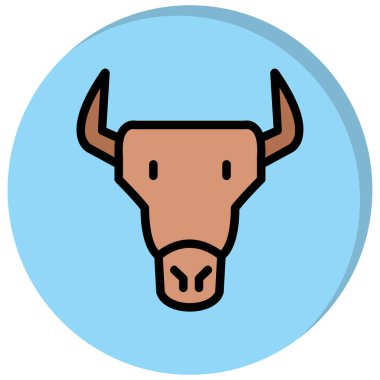 Boğa Kafa. Basit tasarım