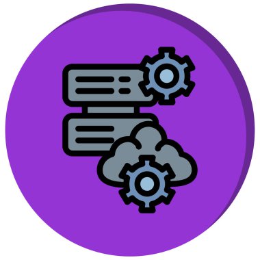 seo modern simgesinin vektör illüstrasyonu